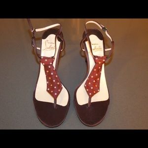 Brand new Christian louboutin sandals!  NEW!